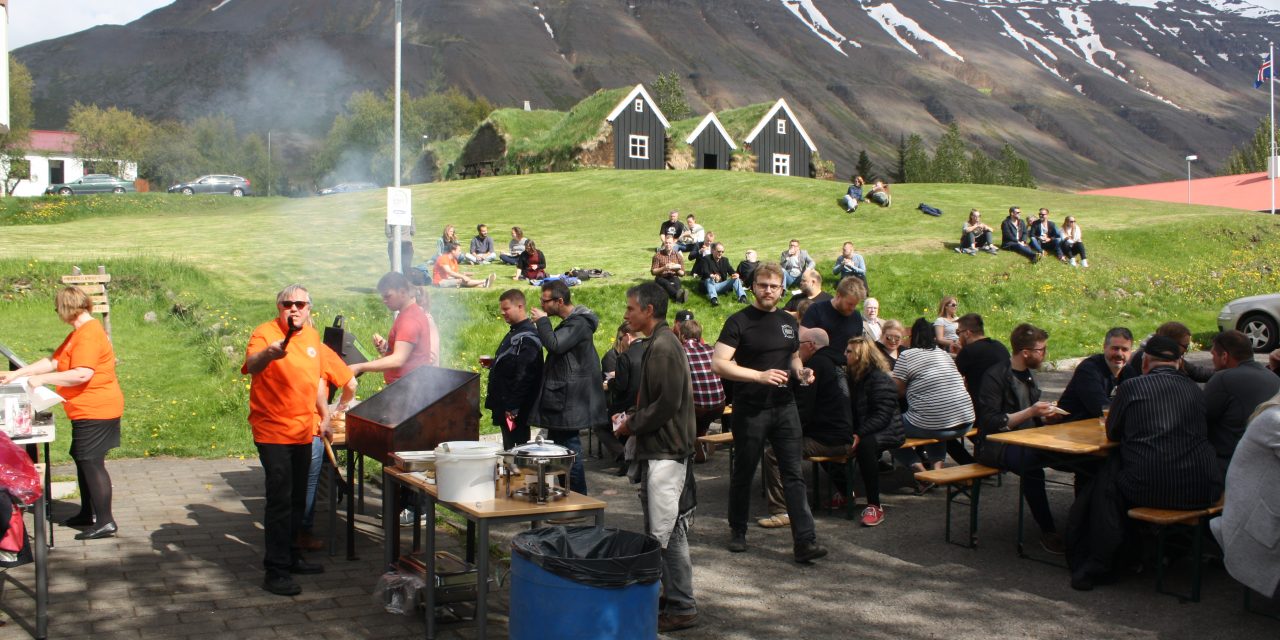 Bjórhátíð að Hólum í Hjaltadal