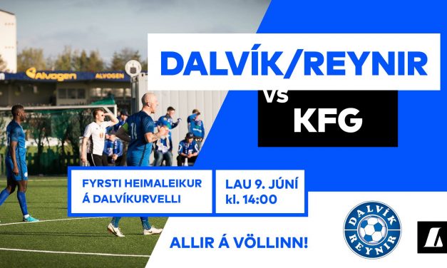 KF tapaði í leik dagsins en Dalvík/Reynir unnu sinn leik