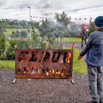 Eldur í Húnaþingi hafinn