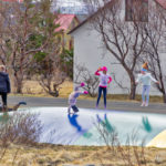 Ærslabelgurinn klár og börnin kætast