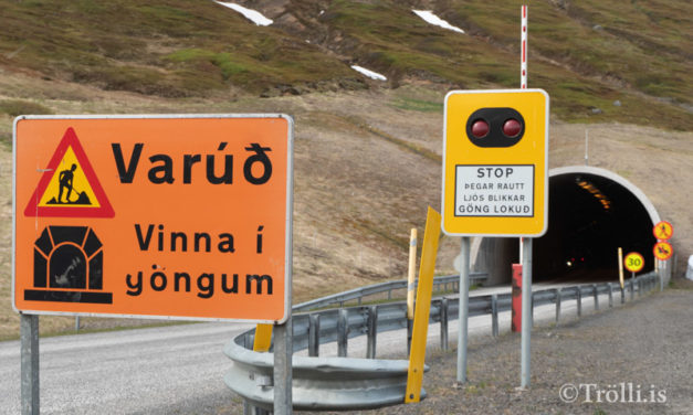 Tafir í Héðinsfjarðargöngum