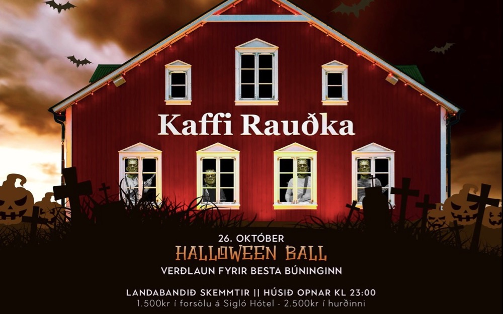 Halloween-ball á Kaffi Rauðku