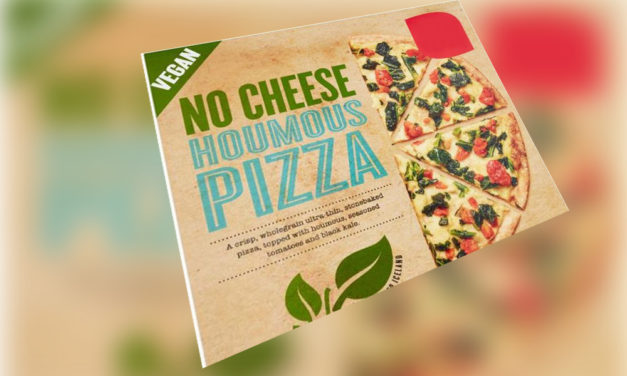Mjólk í vegan No Cheese pizzum