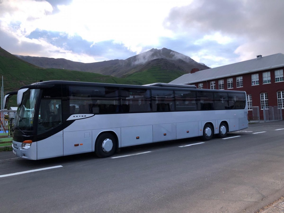 Skólarúta, mynd Fjallabyggð