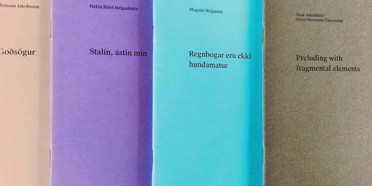 Pastel ritröð – fjögur ný listaverk
