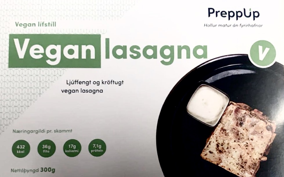 Hveiti ekki tilgreint í Vegan lasagna
