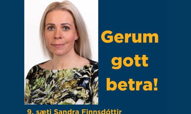 Kynning á frambjóðendum í Fjallabyggð – Sandra Finnsdóttir, D-Lista