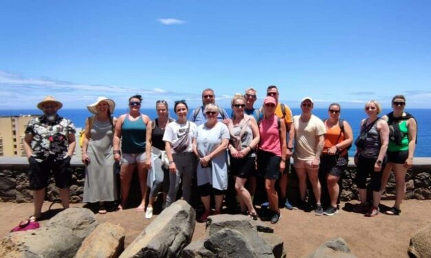 Starfsfólk MTR æfði slökun á Tenerife