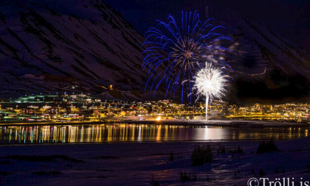 Flugeldasýning á Siglufirði í dag