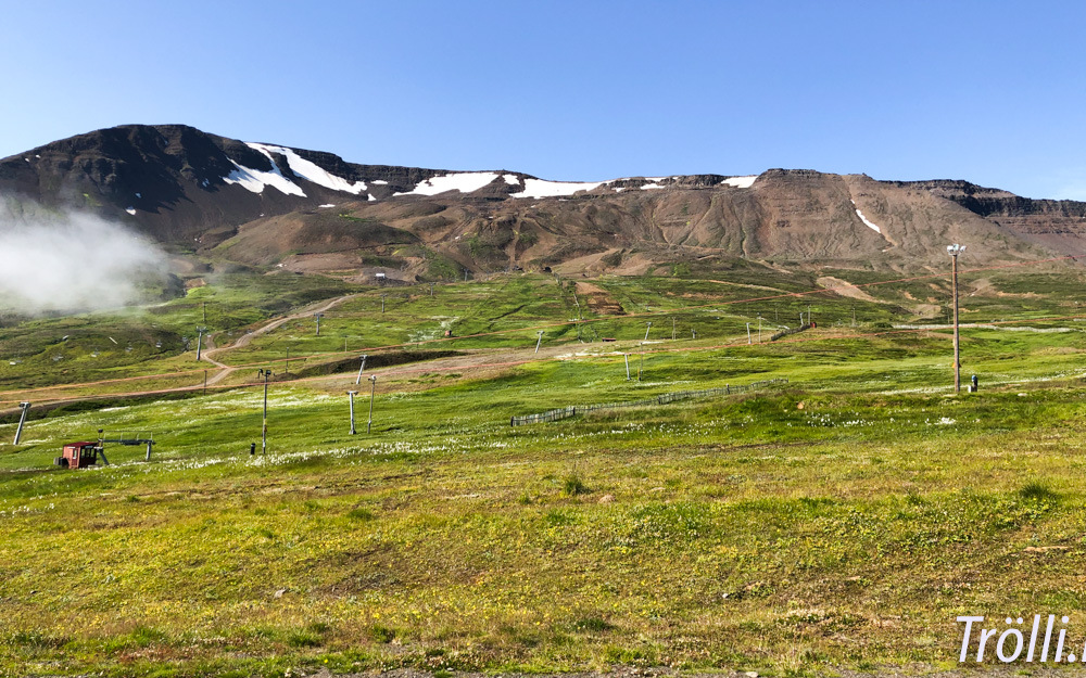 Lyfturnar í Hlíðarfjalli ræstar fimmtudaginn 18. júlí 