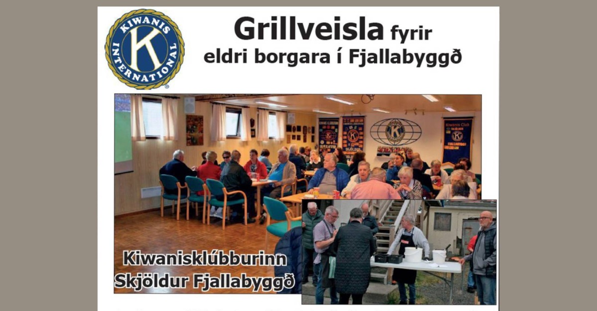 Grillveisla fyrir eldri borgara í Fjallabyggð