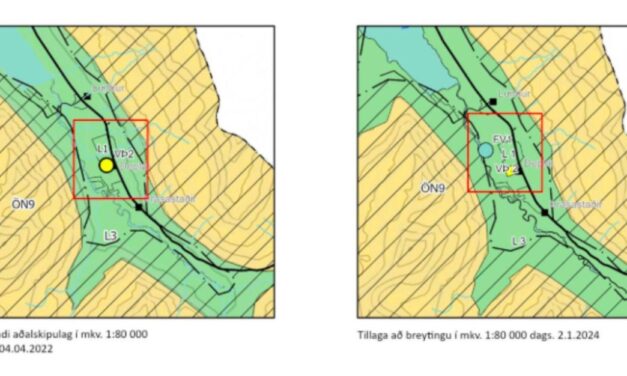 Vinnslutillögur breytinga á aðalskipulagi fyrir Depla í Fljótum