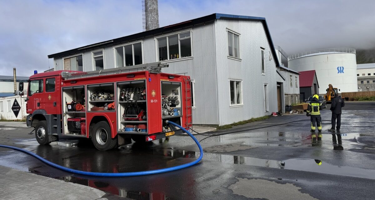 Snarræði kom í veg fyrir stórtjón á Siglufirði