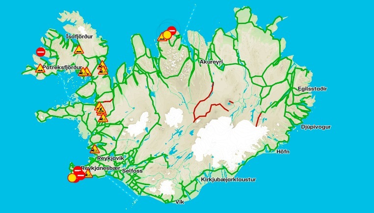 Siglufjarðarvegur enn lokaður – Búist við lokun til miðvikudags