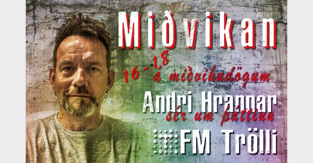 Miðvikan á FM Trölla í dag