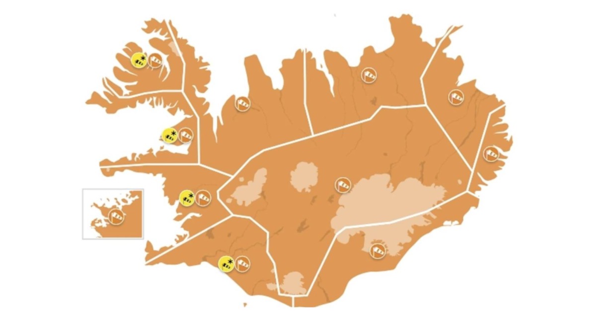 Illviðri spáð um allt land á morgun