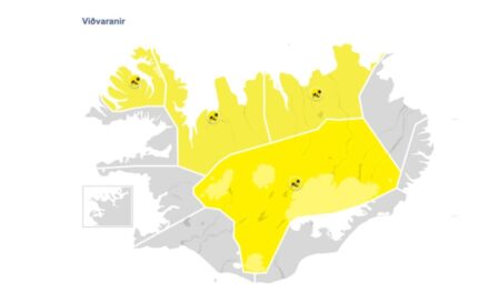 Gular viðvar­an­ir í gildi