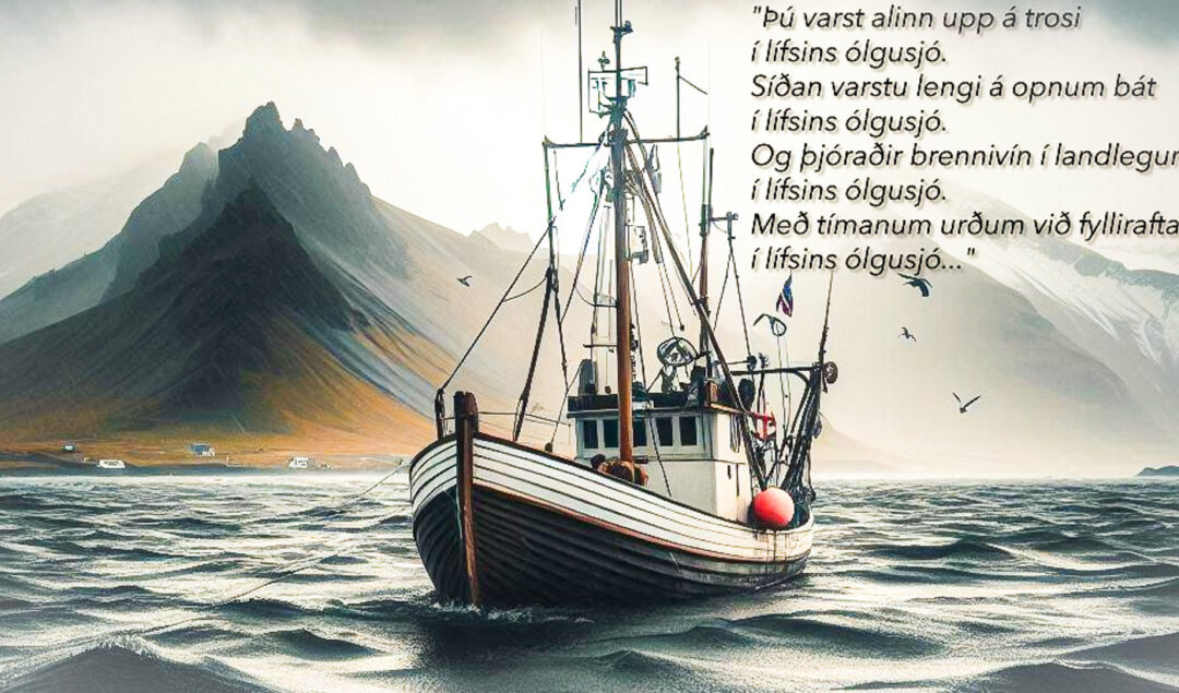 Í lífsins ólgusjó…