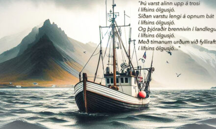 Í lífsins ólgusjó…