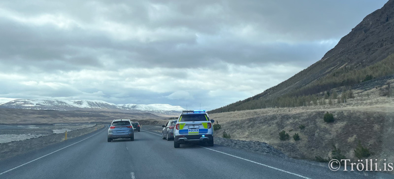 Erill hjá lögreglunni og margir ökumenn kærðir