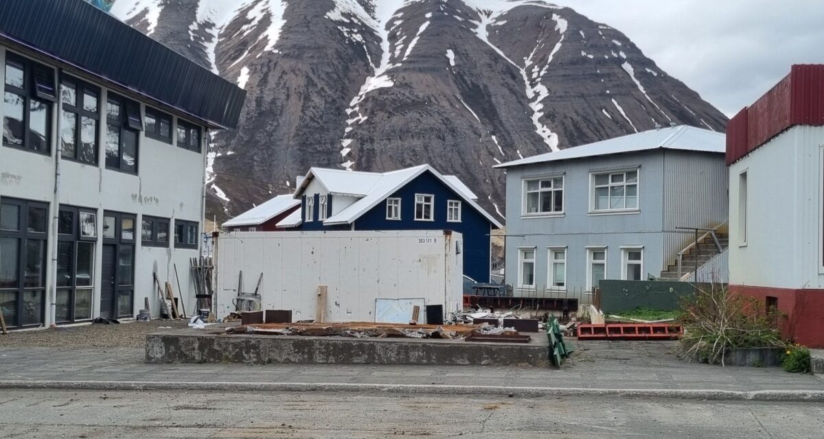 Listaverkið Flæði fjarlægt í Ólafsfirði