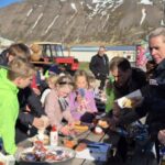 Skíðavertíðinni slúttað með grillveislu