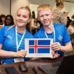 Tinna og Steingrímur glæsilegir fulltrúar Íslands