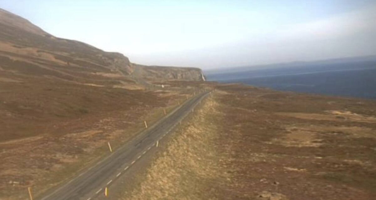 Bikblæðingar á Ólafsfjarðarvegi