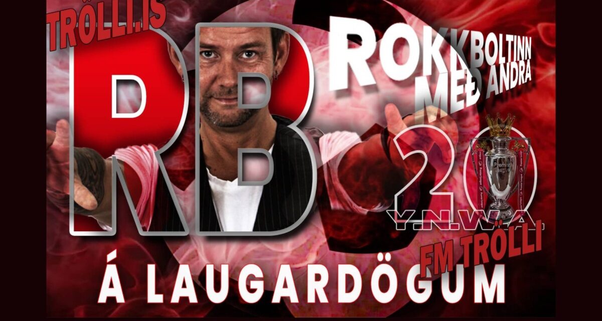 Rokkboltinn rúllar í dag á FM Trölla