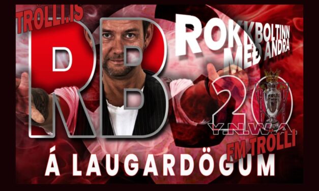 Rokkboltinn rúllar í dag á FM Trölla