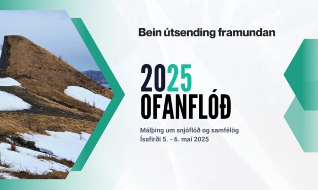 Málþing um snjóflóð og samfélög dagana 5.-6. maí