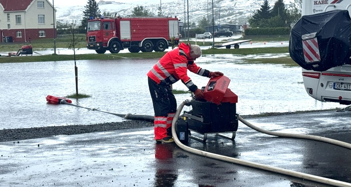 Annríki hjá Slökkviliði Fjallabyggðar