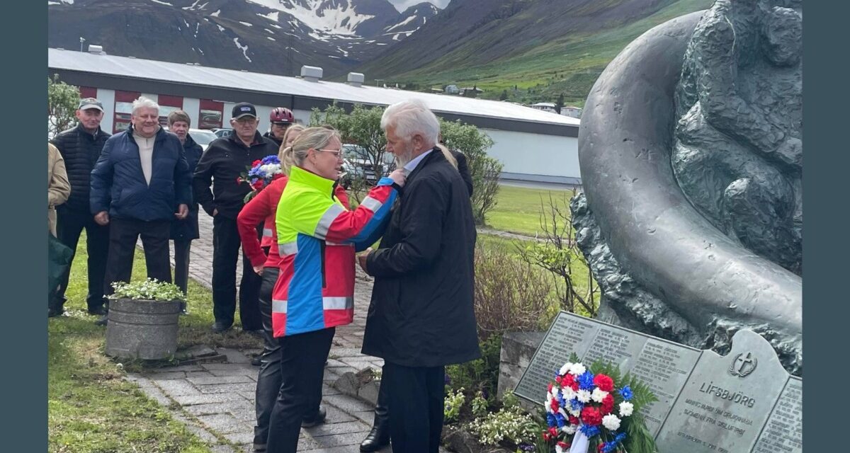 Sigurður Örn Baldvinsson heiðraður – Myndir