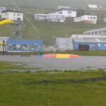 Miklir vatnavextir í Ólafsfirði – Aurspýja og snjóflóð hafa fallið
