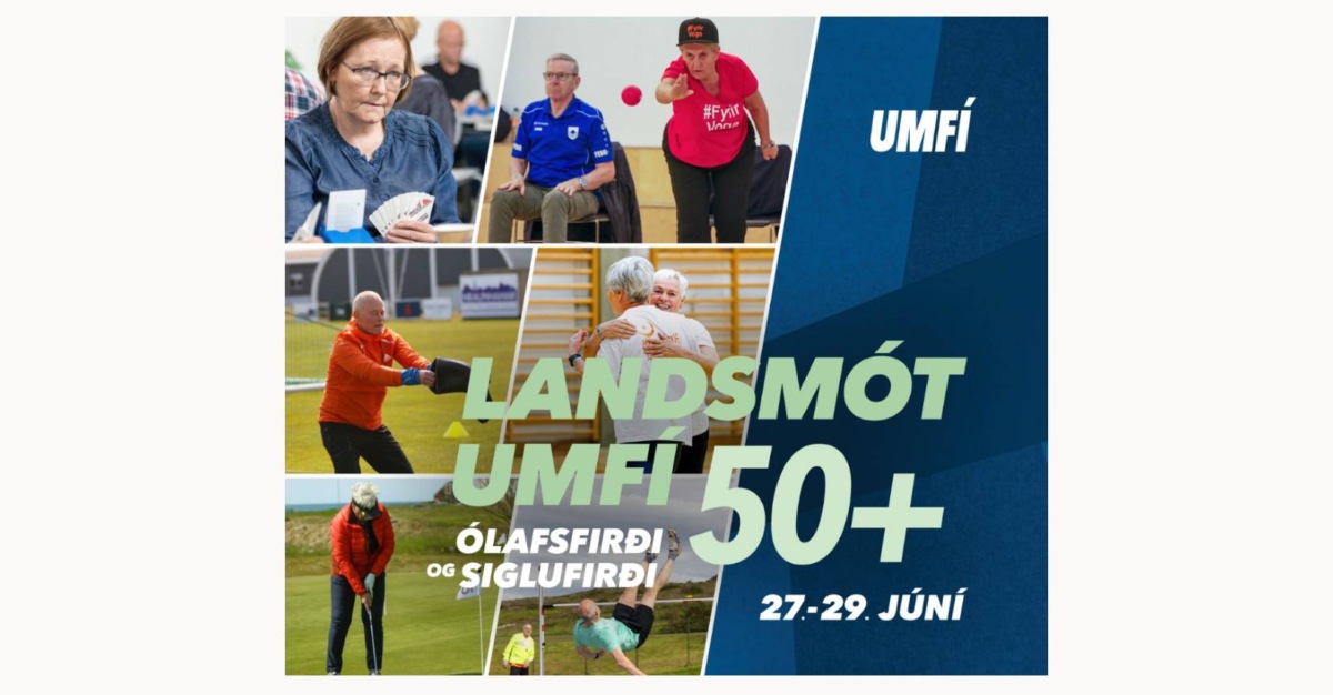 Sjálfboðaliða vantar fyrir Landsmóti 50+ í Fjallabyggð