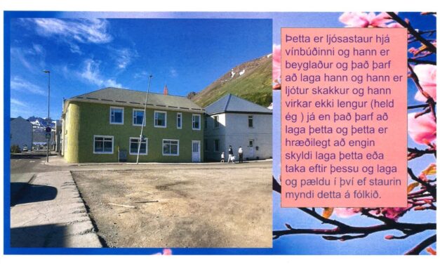 Það sem þarf að laga í Fjallabyggð – Börnin tjá sig