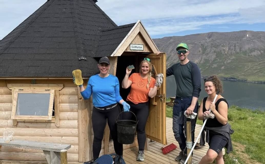 Grillhyttan í Hvanneyrarskál opnuð á nýjan leik