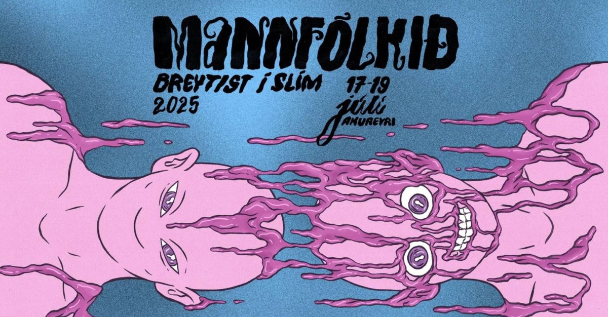Menningarhátíðin Mannfólkið breytist í slím