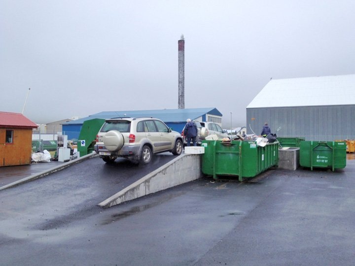 Gámasvæði í Fjallabyggð lokuð í dag