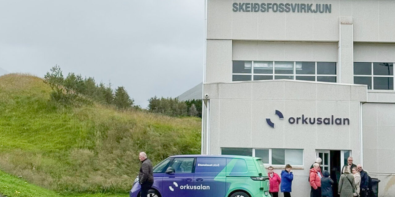 Fjölmenni, gleði og saga í afmælisveislu Skeiðsfossvirkjunar