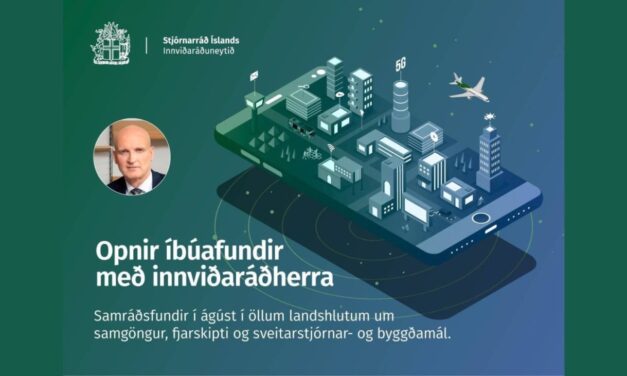 Opinn íbúafundur með innviðaráðherra í dag
