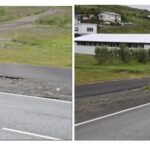 Frágangur við göngu/hjólastíga í Ólafsfirði
