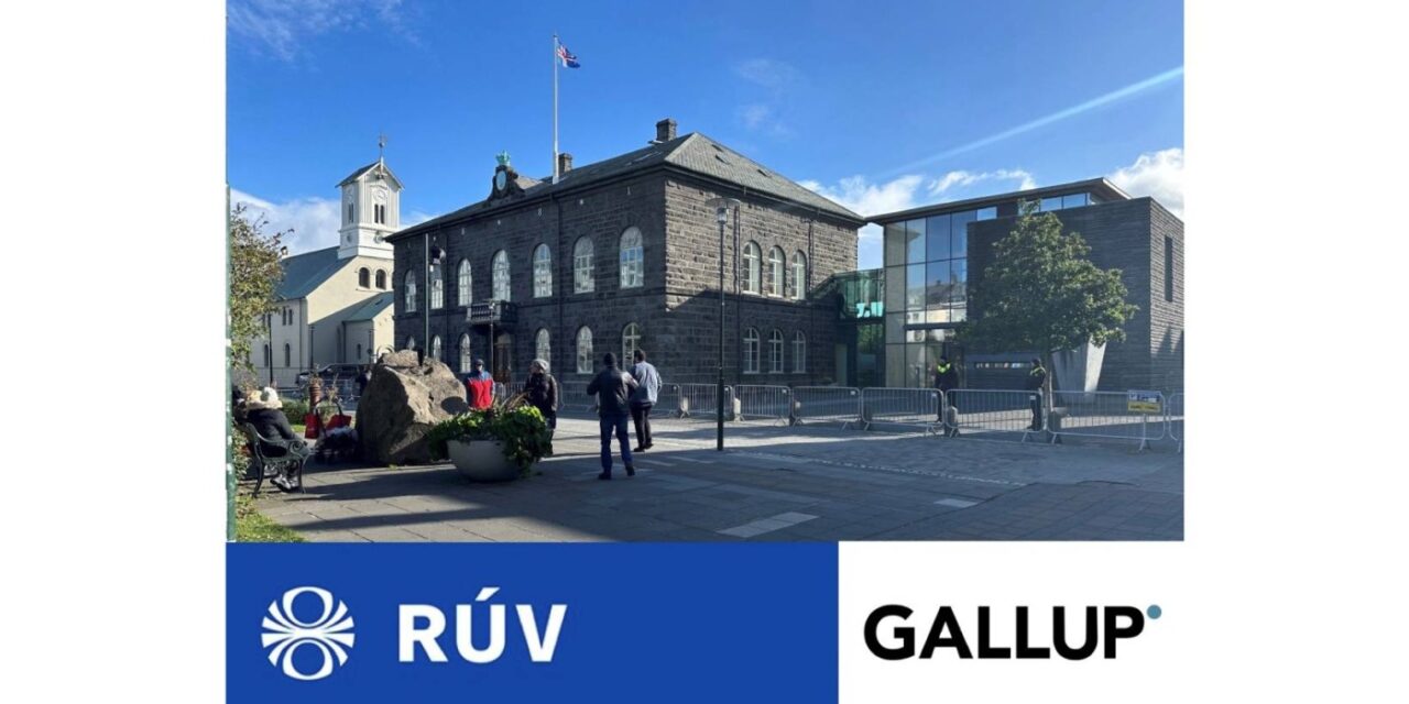 Nýjasti þjóðarpúls Gallup – fylgi eftir kjördæmum
