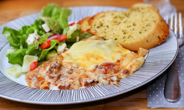 Rjómalagað lasagna