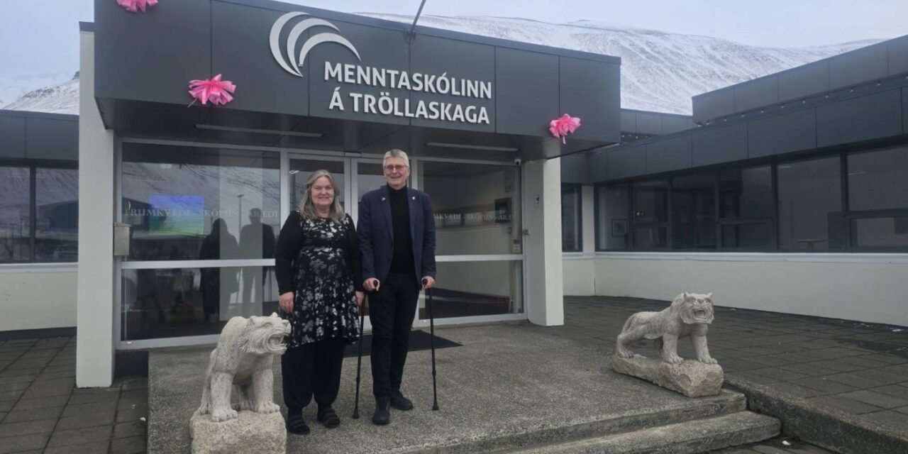 Ráðherra heimsótti Menntaskólann á Tröllaskaga