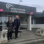 Ráðherra heimsótti Menntaskólann á Tröllaskaga