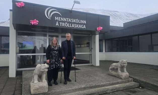 Ráðherra heimsótti Menntaskólann á Tröllaskaga