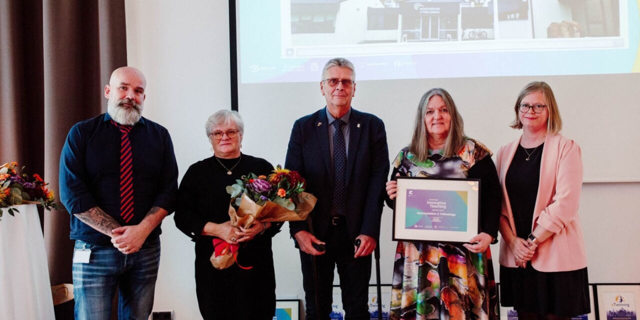 MTR hlaut verðlaun fyrir framúrskarandi skólastarf