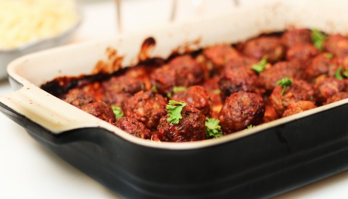 Kjötbollur í dásamlegri kóksósu