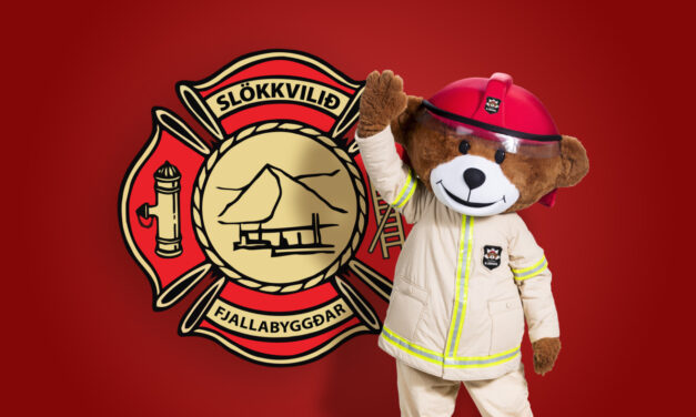 Börn og fullorðnir geta hitt Bjössa brunabangsa í Fjallabyggð